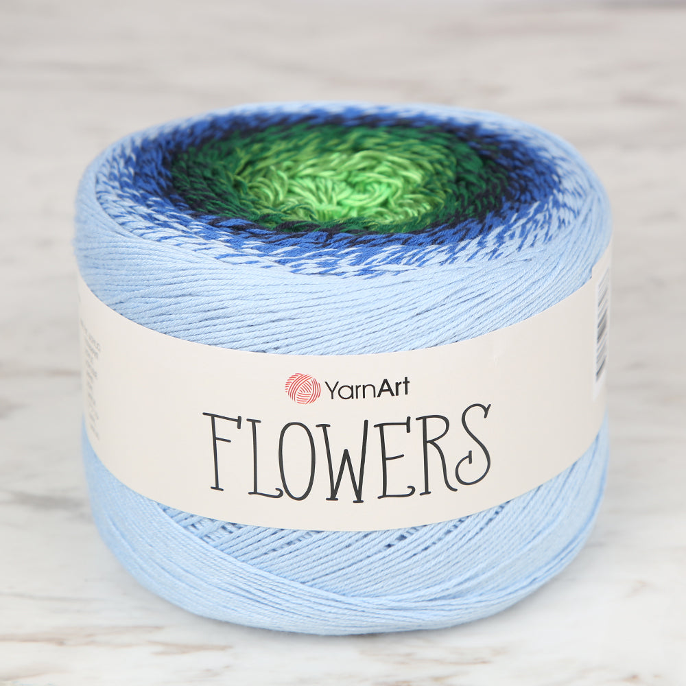 Yarnart Flowers Ebruli 250gr El Örgü İpi - 306